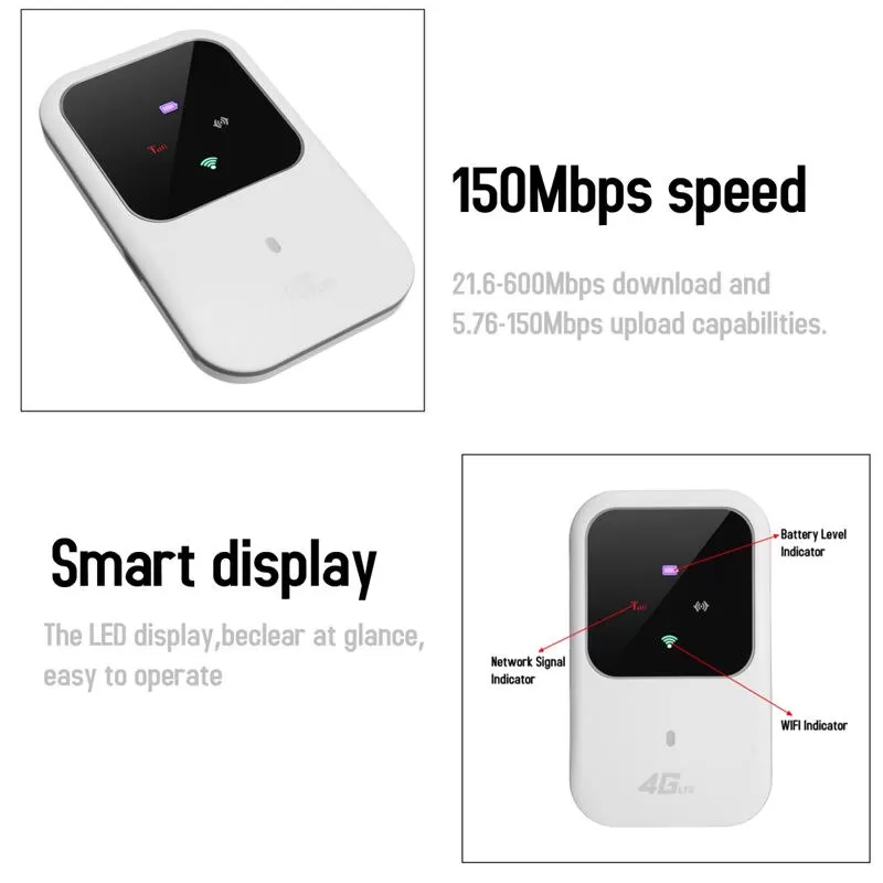 wifi Pocket Router Bolt Portble 4G LTE Wireless Mobile routr - image 5
