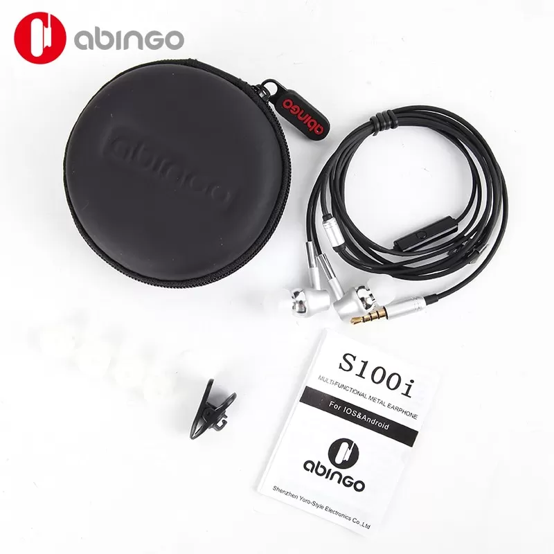 Abingo S100i In Ear Earphone Handsfree 3.5mm Super Bass - image 4