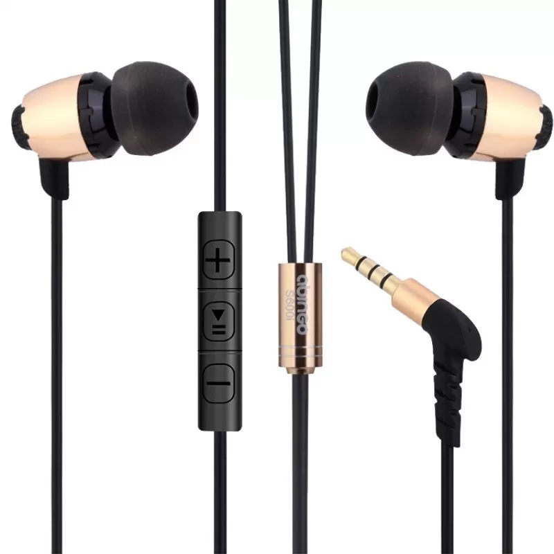 Abingo S600i In EarBass Headset Microphone Volume Control Xiaomi,Samsung