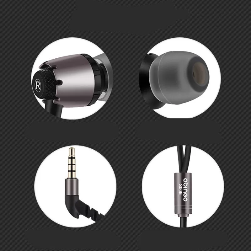 Abingo S600i In EarBass Headset Microphone Volume Control Xiaomi,Samsung - image 4