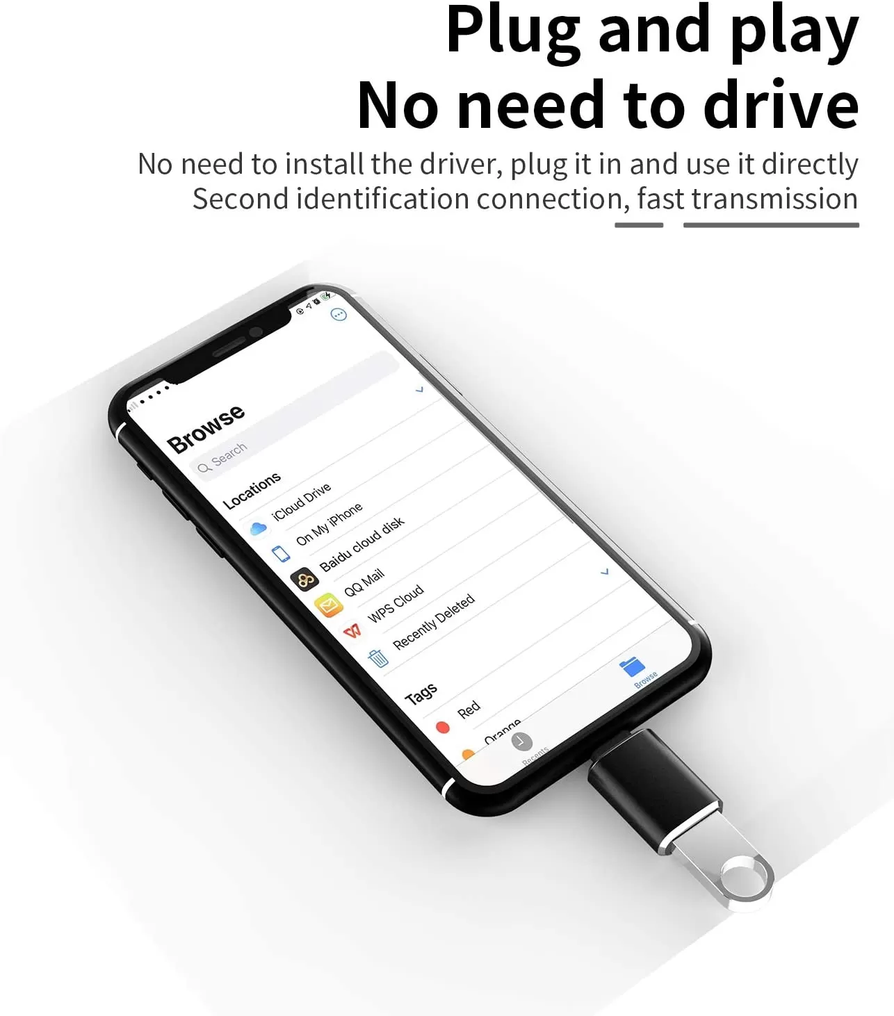 iphone OTG Converter Lightning USB 3.0 Adapter For iPhones - image 4