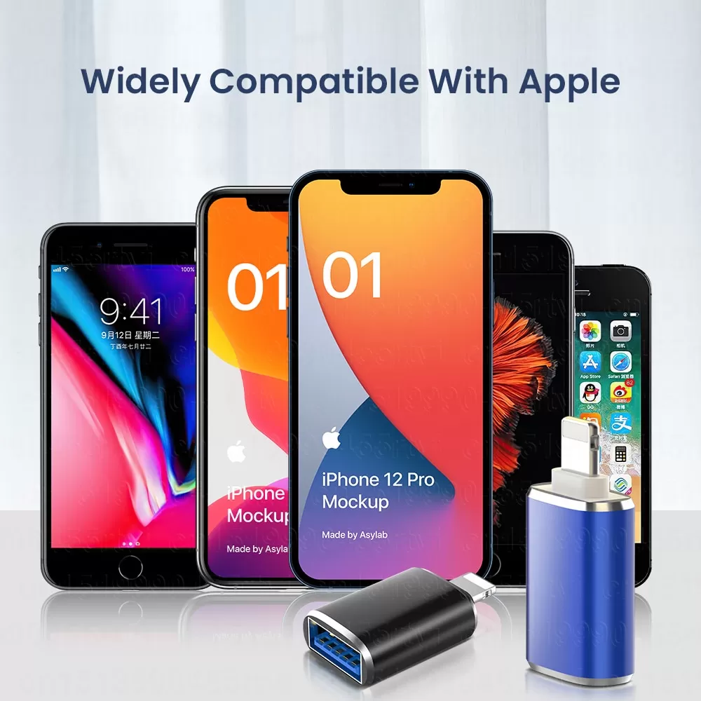 OTG Adapter Converter Lightning To USB 3.0 Adapter For iPhones - image 8