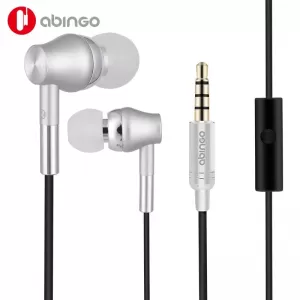 Abingo S100i In Ear Earphone Microphone Stereo Hifi 3.5mm Jack Wired