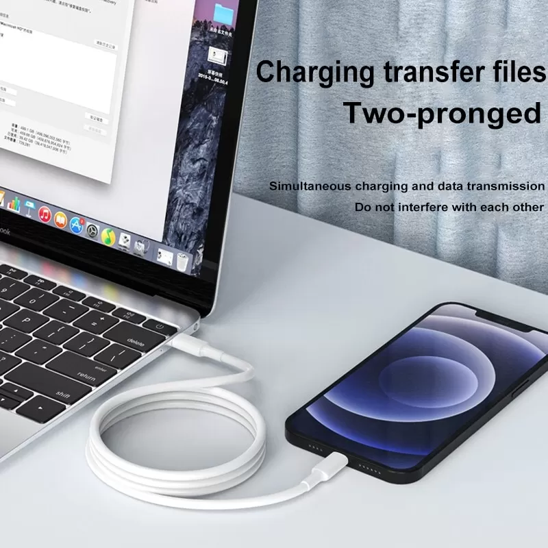 TypC to Lightning Cable 1M Cable PD 65W Mac.Book ipad,iphones - image 4