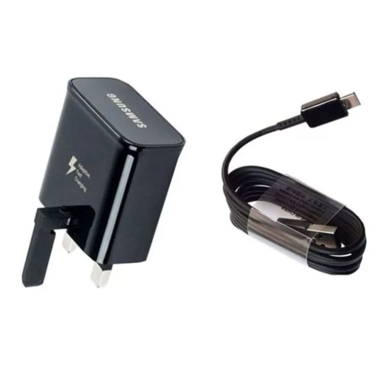 Type C Charger 3 Pin Samsung Galaxy Fast Charger 15W - image 2