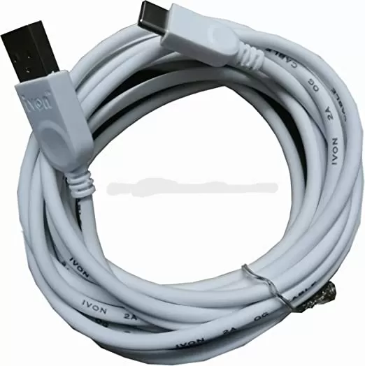 USB to TypC Cable IVON TYPE C ,Length 1 Meters (Charging + Sync) 2.1 A - image 4