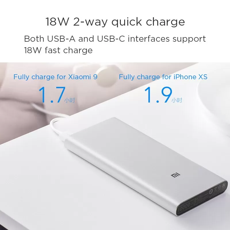 Original Xiaomi Mi PowerBank 3 10000mAh - image 5