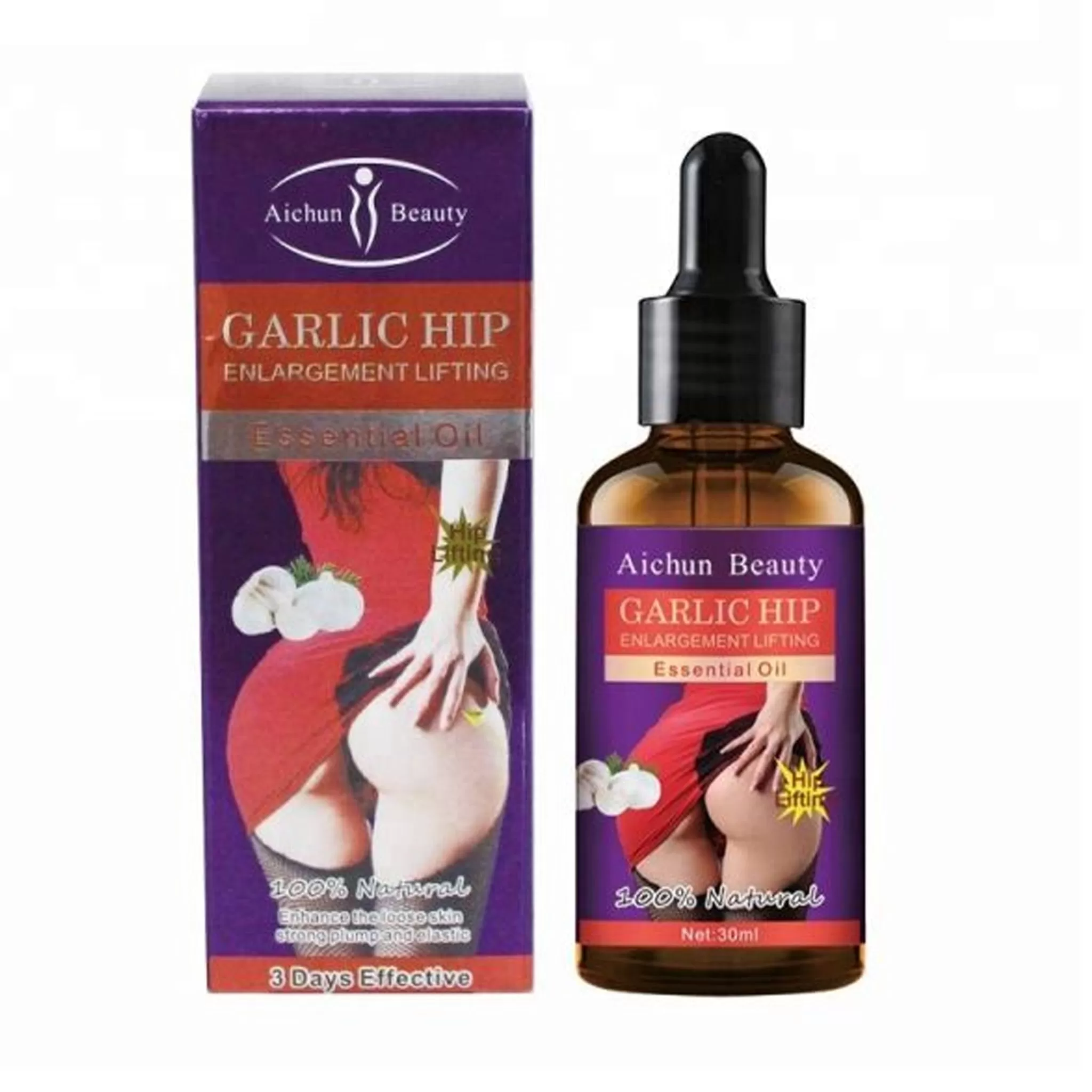 AICHUN BEAUTY - GARLIC HIP ENLARGEMENT LIFTING OIL 30ML