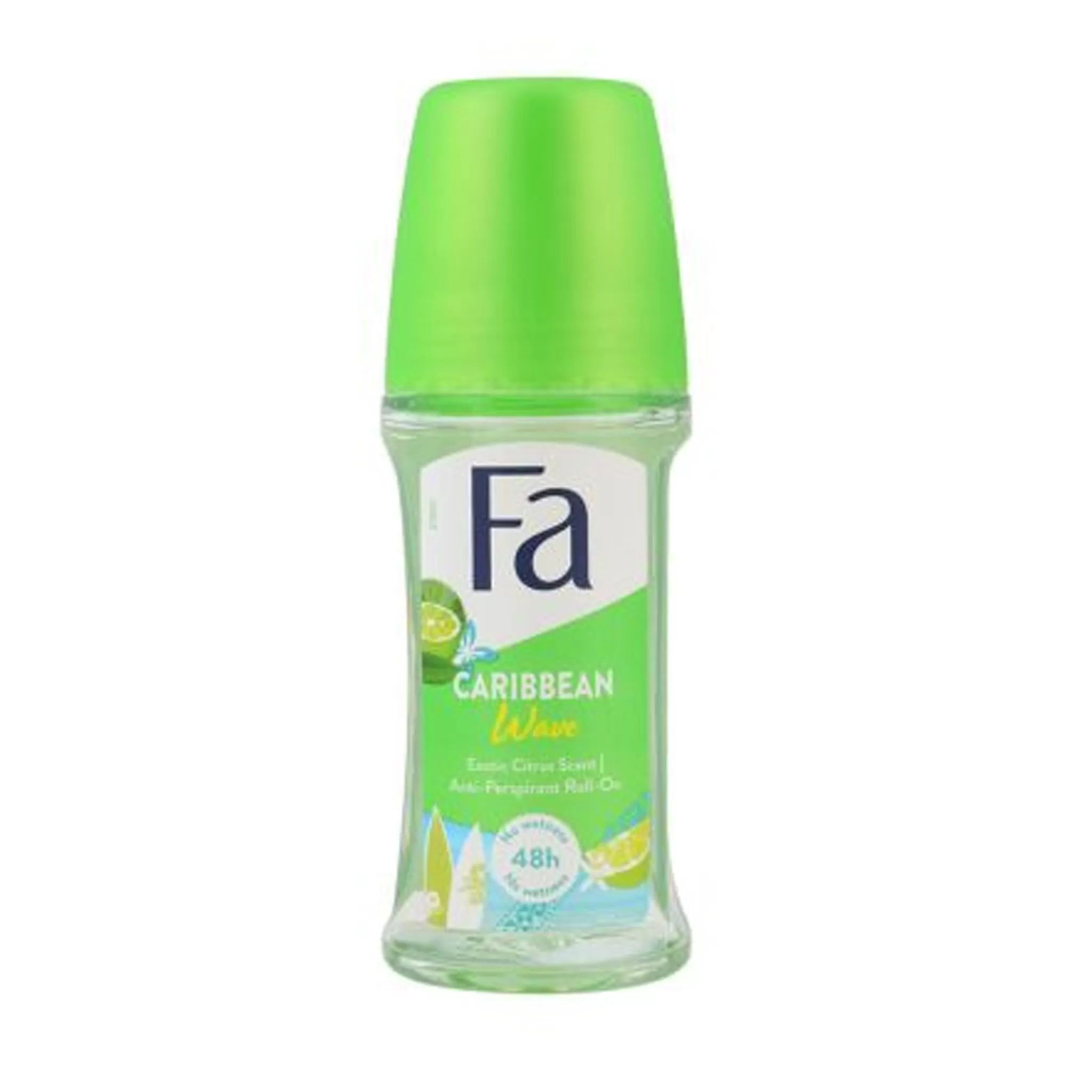 FA - CARIBBEAN WAVE EXOTIC CITRUS SCENT ROLL ON - 50ML