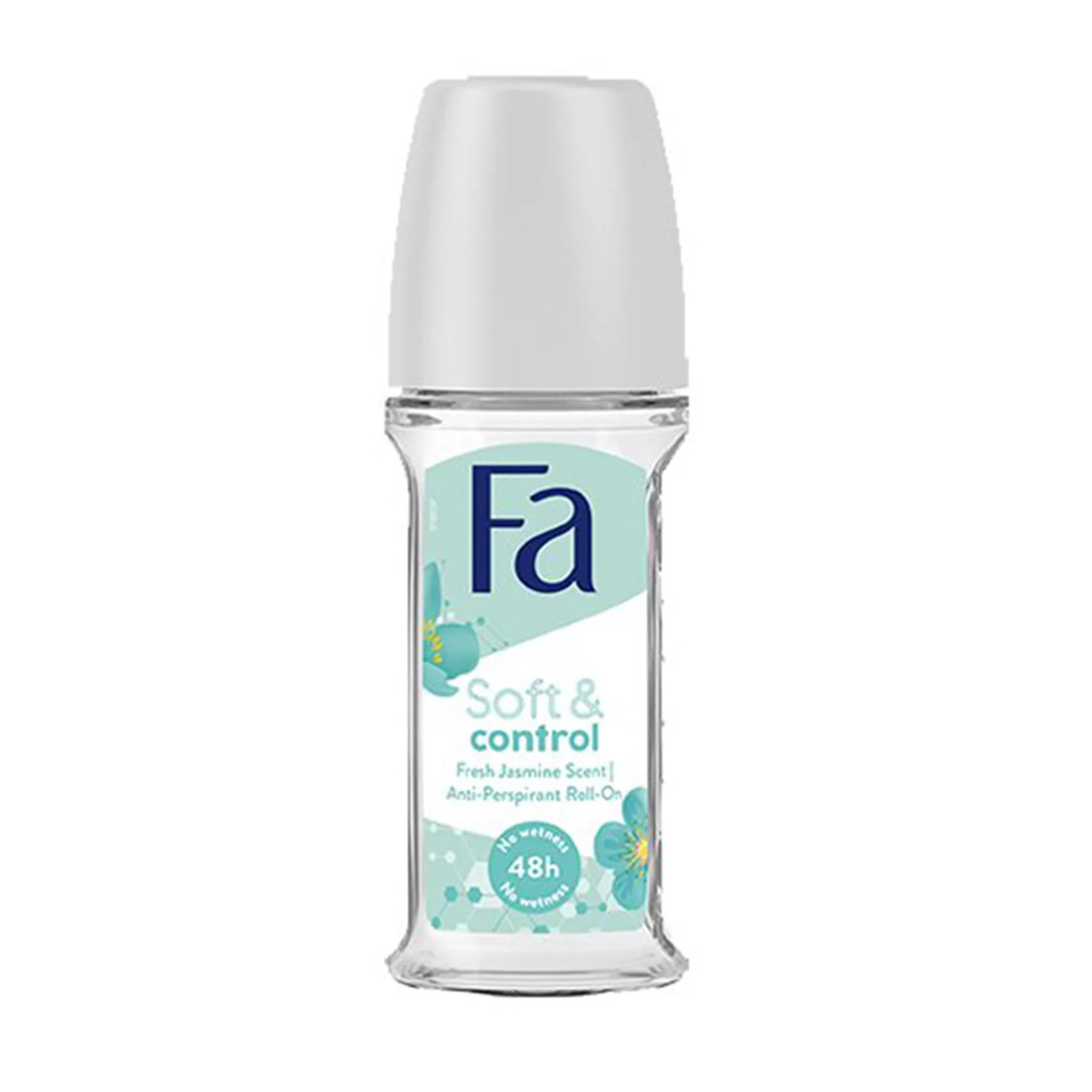 FA - SOFT & CONTROL FRESH JASMINE SCENT ROLL ON - 50ML