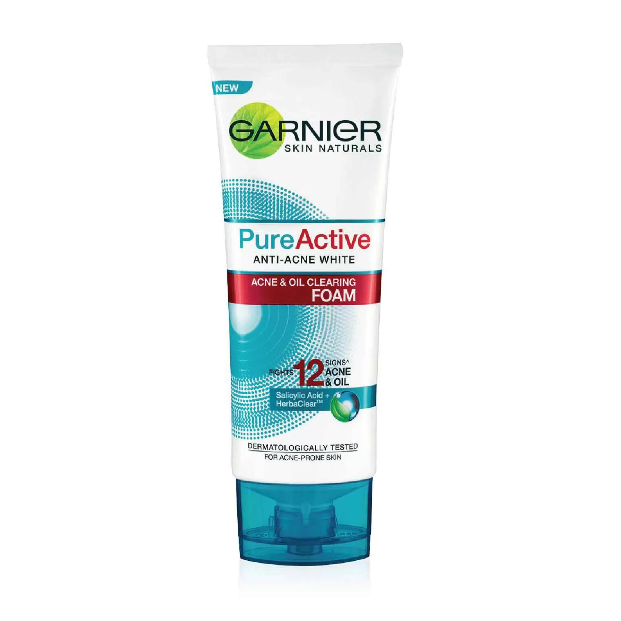 GARNIER ANTI-ACNE WHITE ACNE & OIL CLEARING FOAM - 50ML