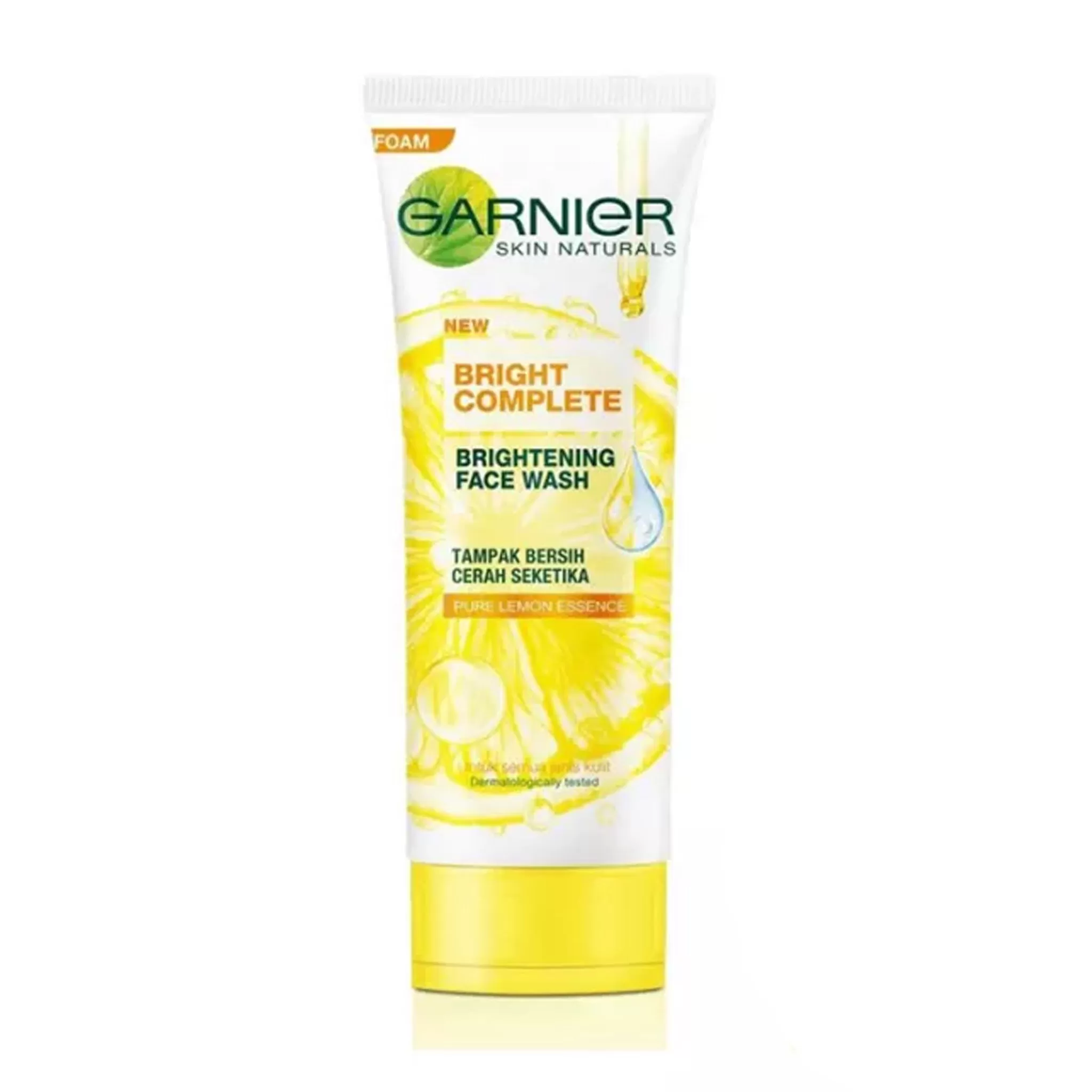 GARNIER - BRIGHT COMPLETE BRIGHTENING FACE WASH - 100ML