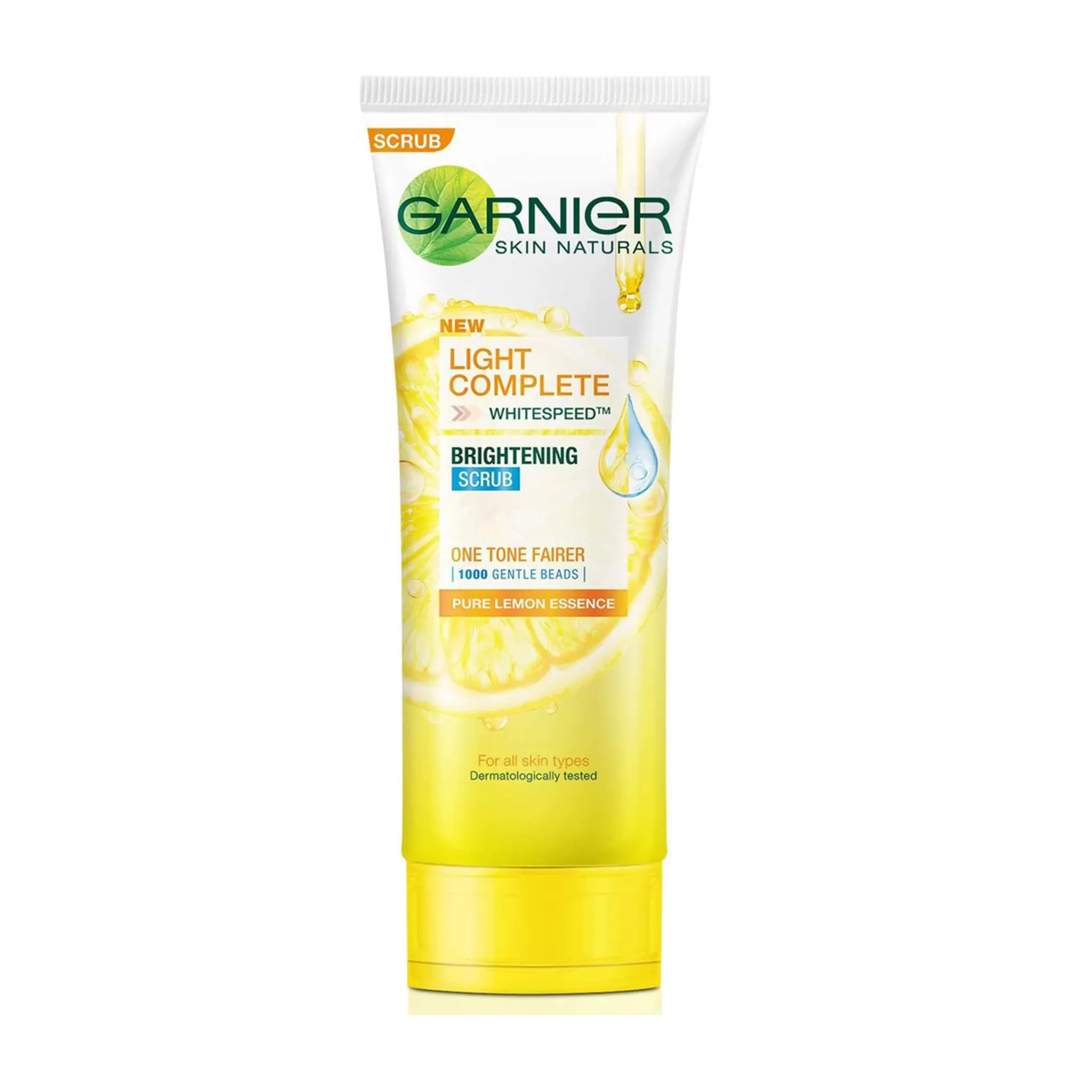 GARNIER LIGHTCOMPLETE WHITESPEED BRIGHTENING SCRUB 100ML