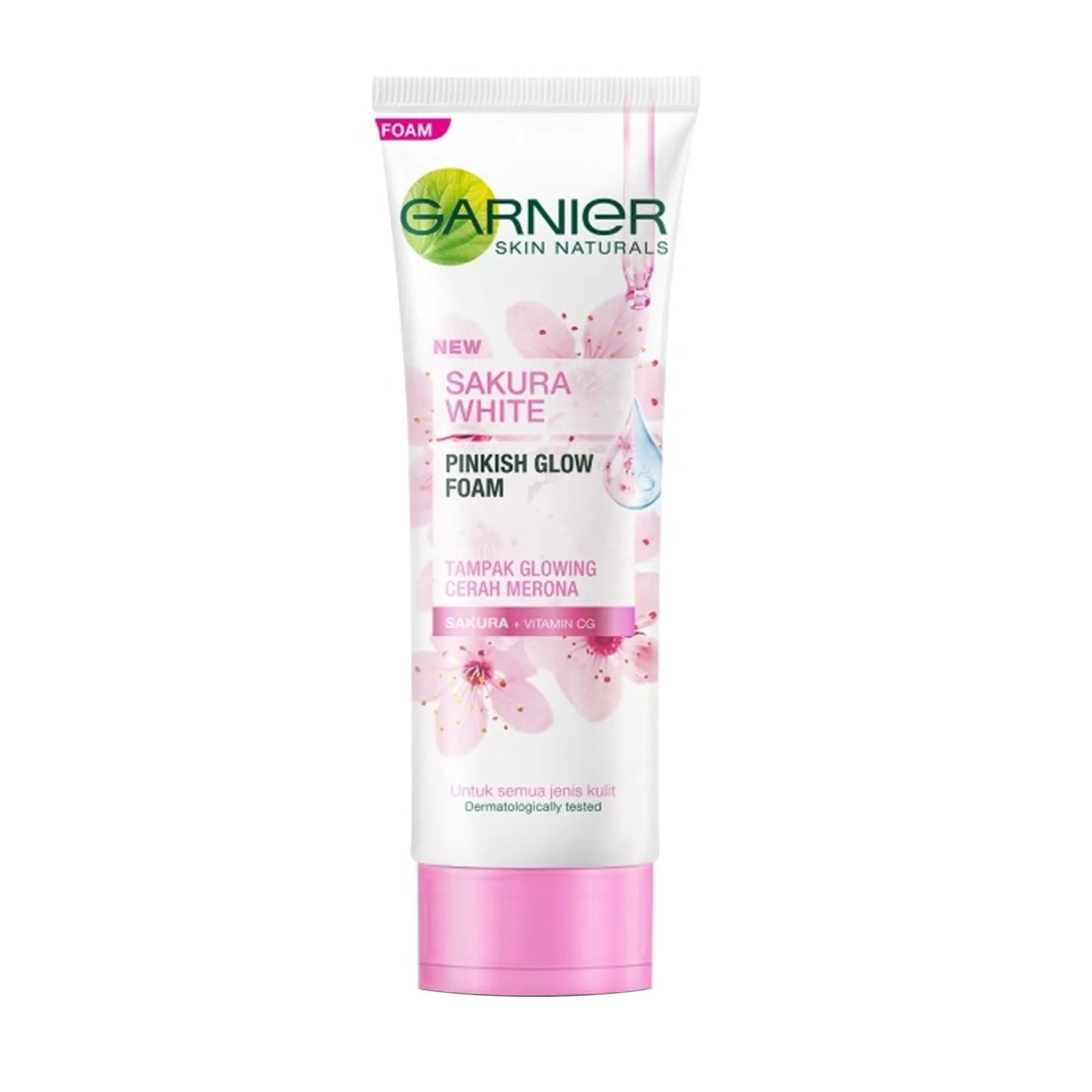GARNIER - SAKURA WHITE PINKISH GLOW FOAM - 50ML