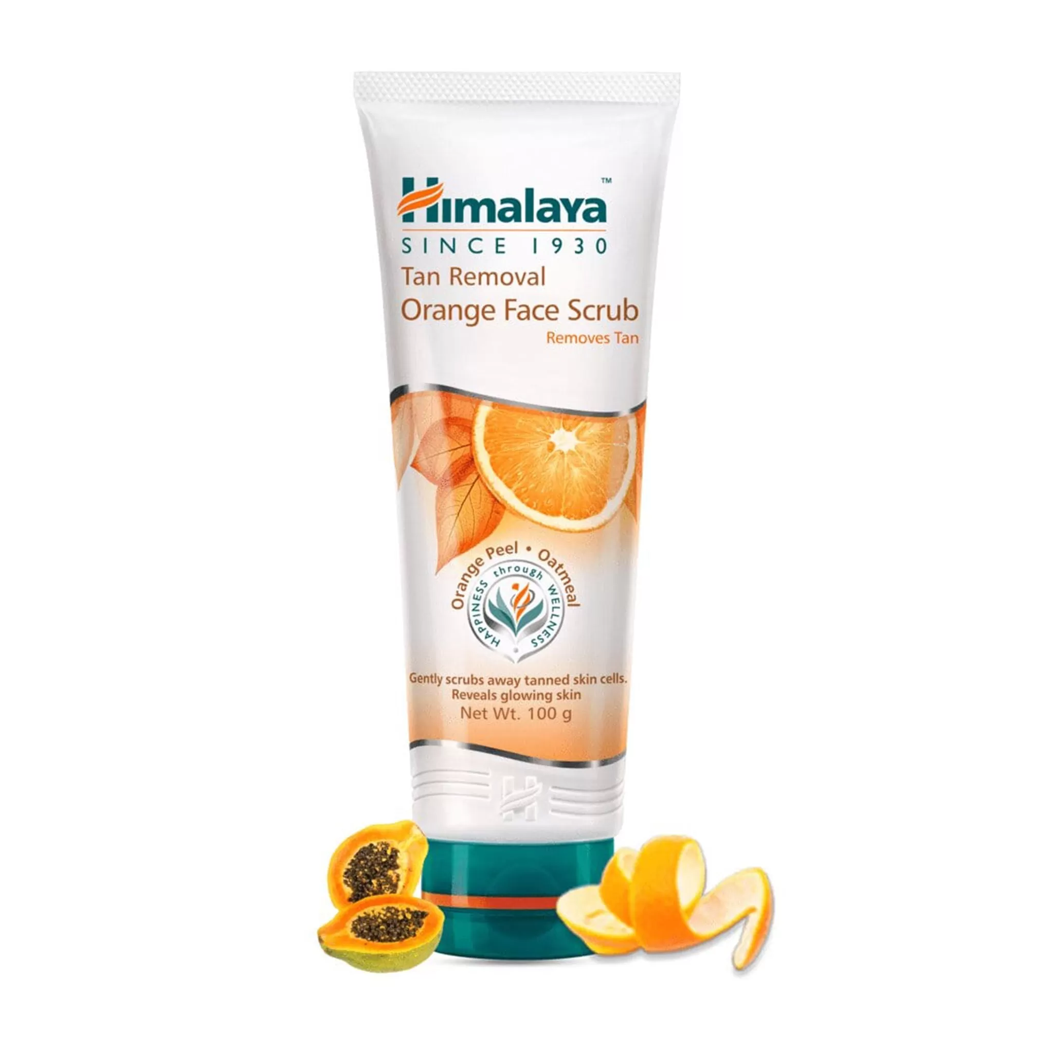 HIMALAYA - TAN REMOVAL ORANGE FACE SCRUB - 100G