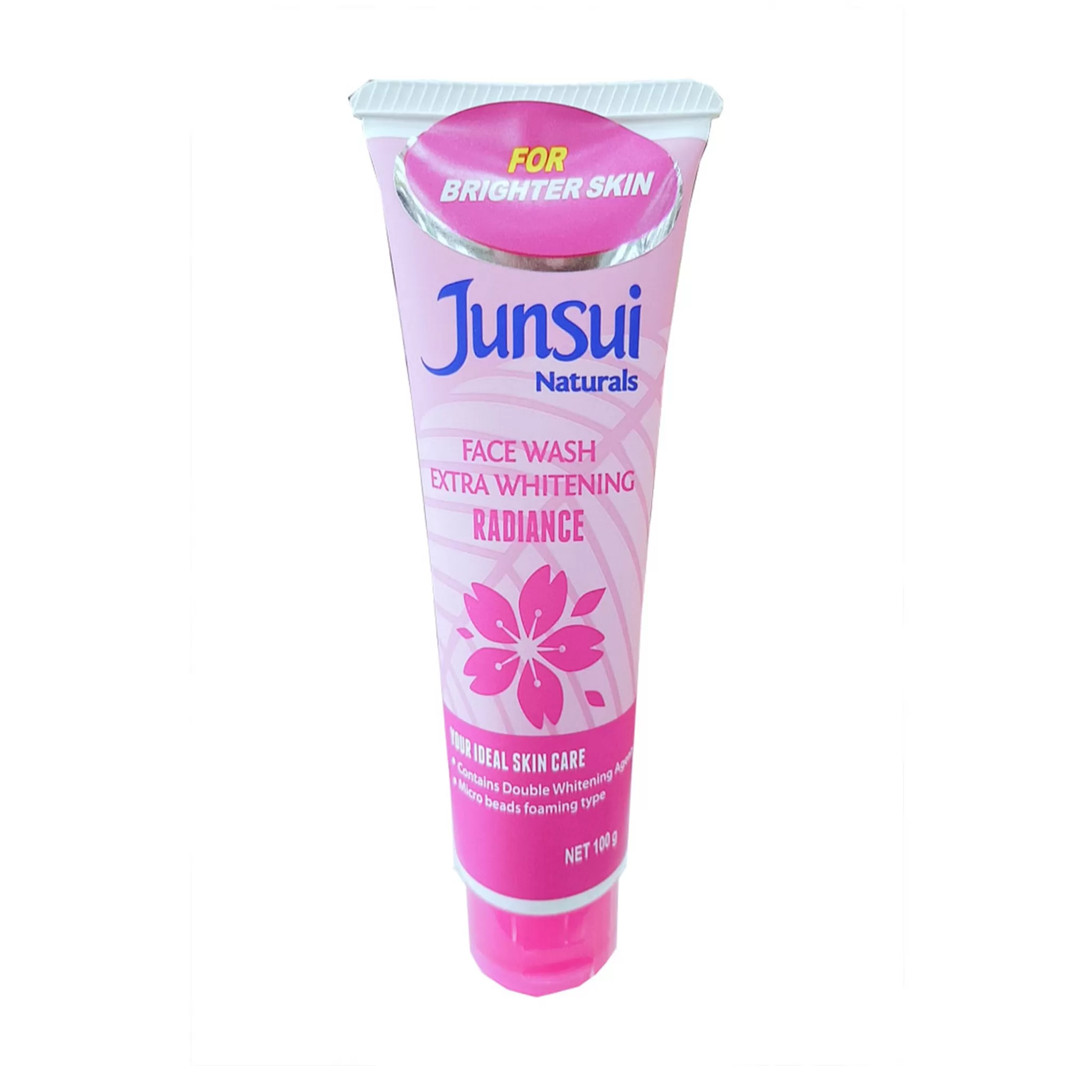 JUNSUI NATURALS EXTRA WHITENING RADIANCE FACE WASH 100G