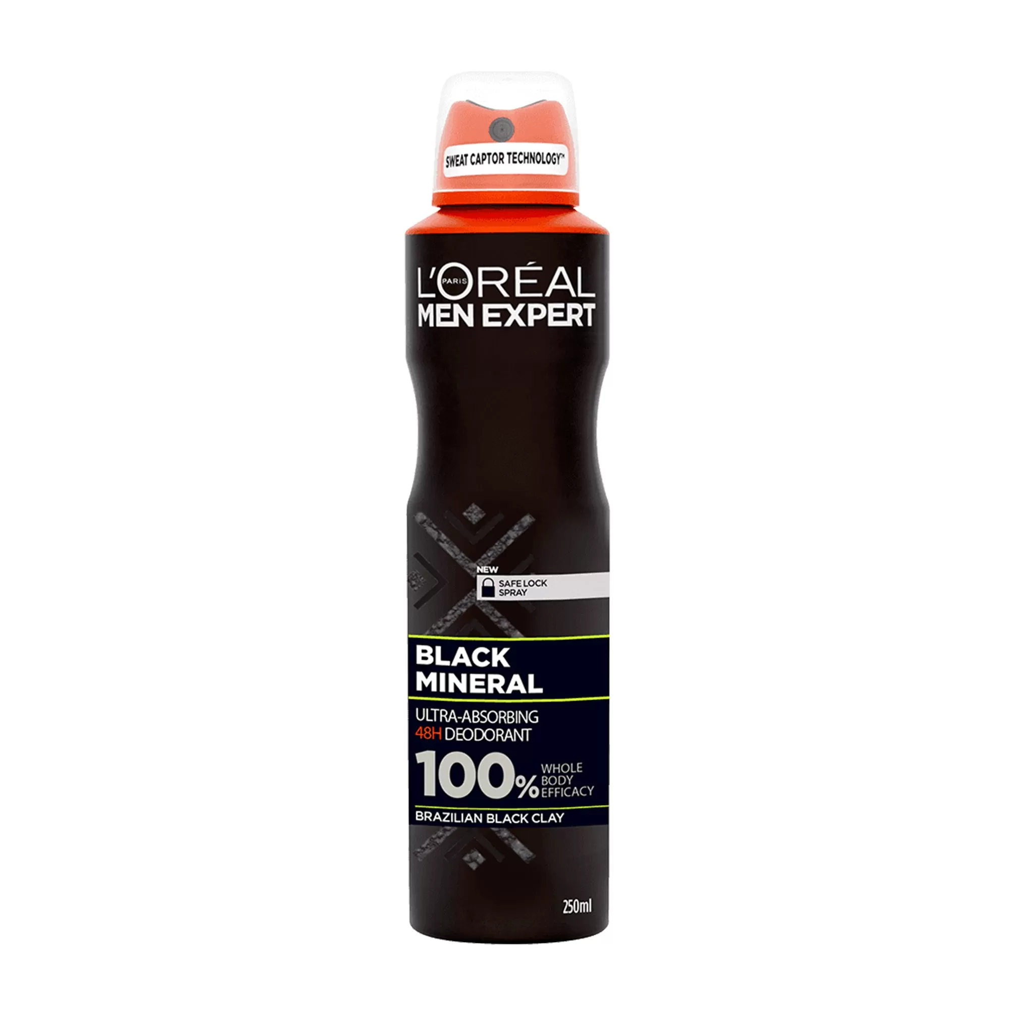 LOREAL PARIS MEN EXPERT BLACK MINERAL DEO SPRAY 250ML