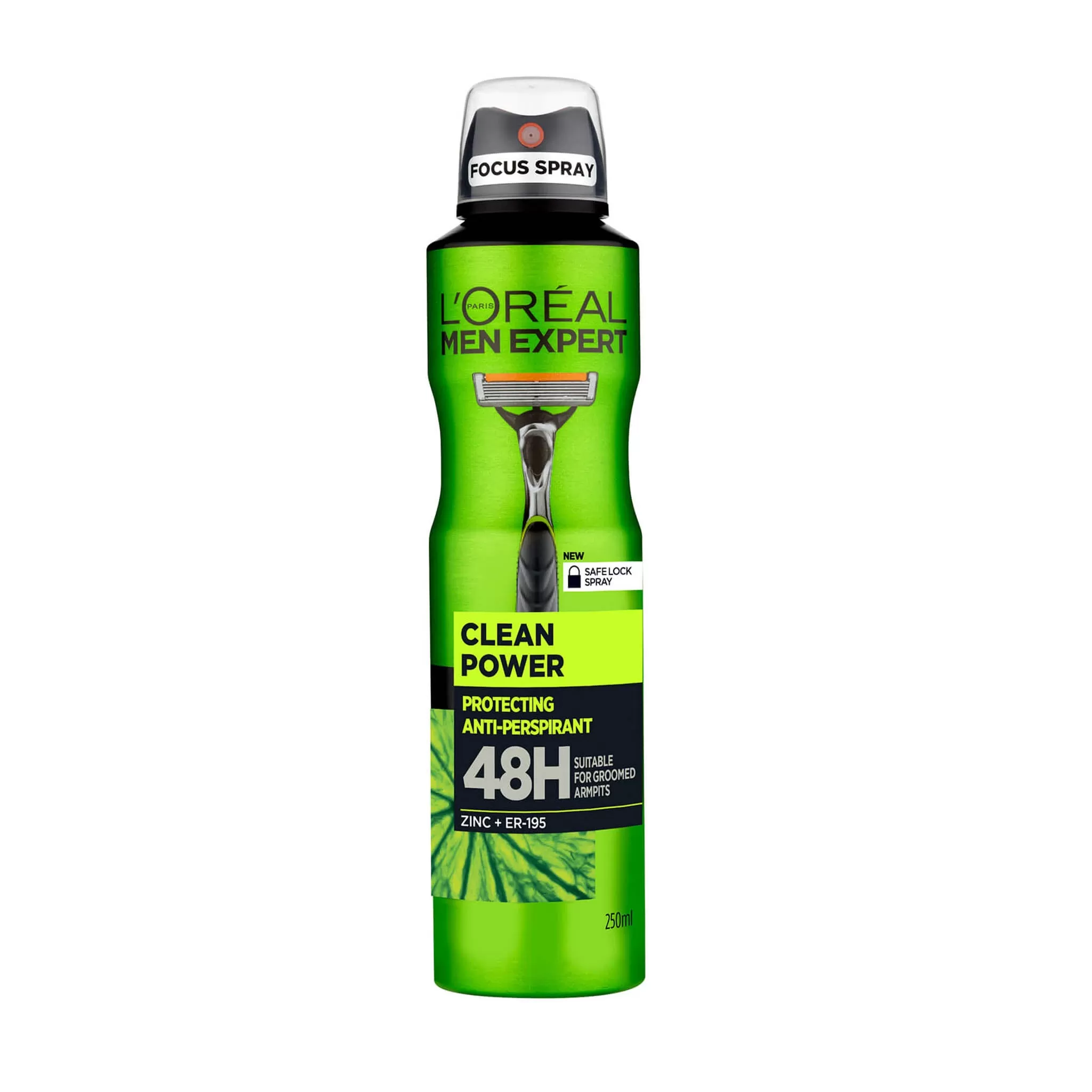 LOREAL PARIS MEN EXPERT - CLEAN POWER DEO SPRAY - 250ML
