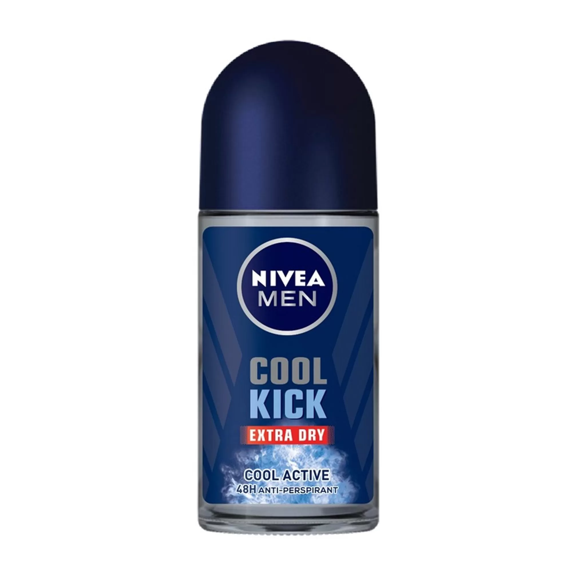 NIVEA MEN COOL KICK EXTRA DRY DEODORANT ROLL ON 50ML