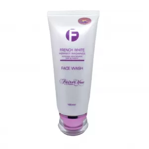 FRENCH WHITE PERFECT RADIANCE DAY&NIGHT FACE WASH 100ML