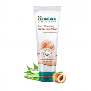 HIMALAYA - DEEP CLEANSING APRICOT FACE WASH - 50ML