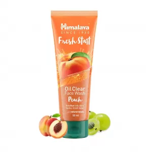 HIMALAYA FRESH START OIL CLEAR FACE WASH - PEACH - 50ML