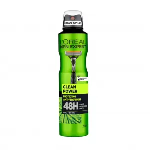 LOREAL PARIS MEN EXPERT - CLEAN POWER DEO SPRAY - 250ML