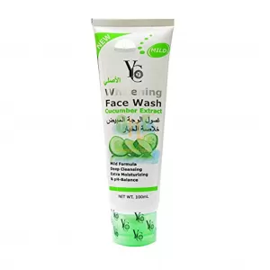 YC - WHITENING FACE WASH WITH CUCUMBER EXTRACT - 100ML