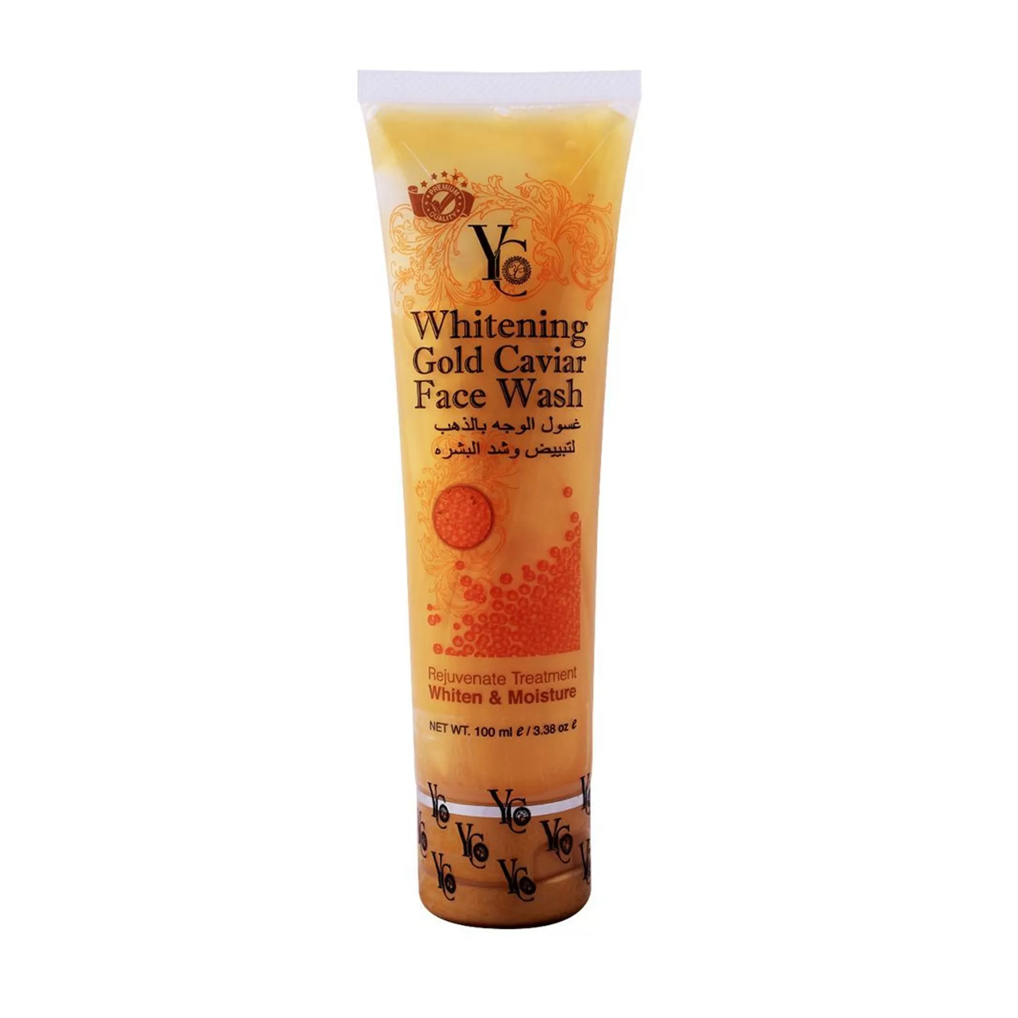YC - WHITENING GOLD CAVIAR FACE WASH - 100ML