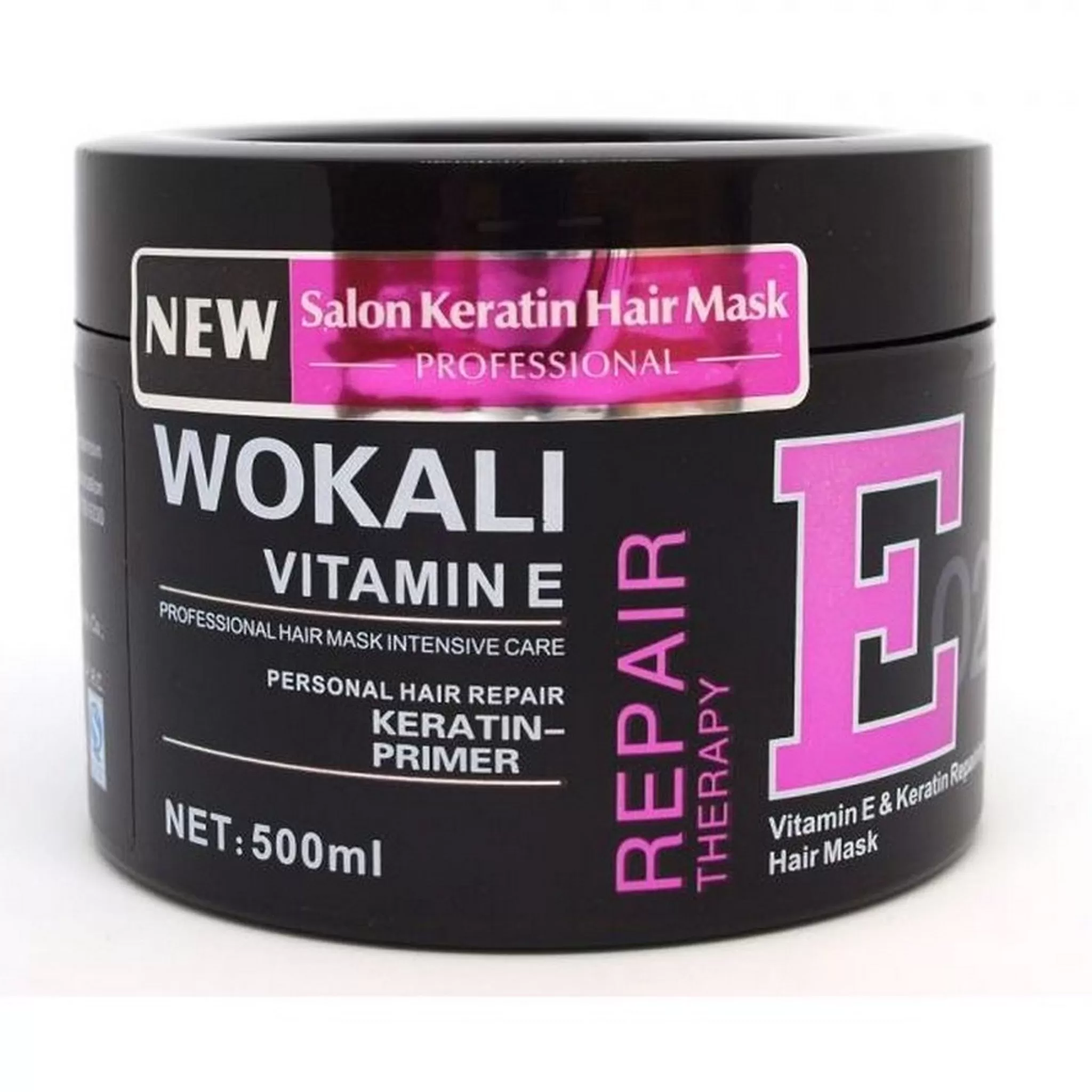 FRUIT OF THE WOKALI VITAMIN E & KERATIN HAIR MASK 500ML