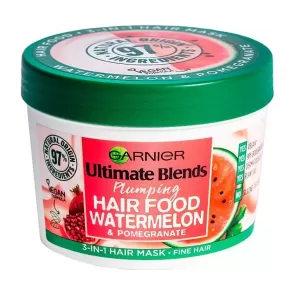 GARNIER PLUMPING HAIR FOOD WATERMELON POMEGRANATE 390ML