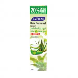 LA FRESH - HAIR REMOVAL CREAM WITH ALOE VERA - 120ML