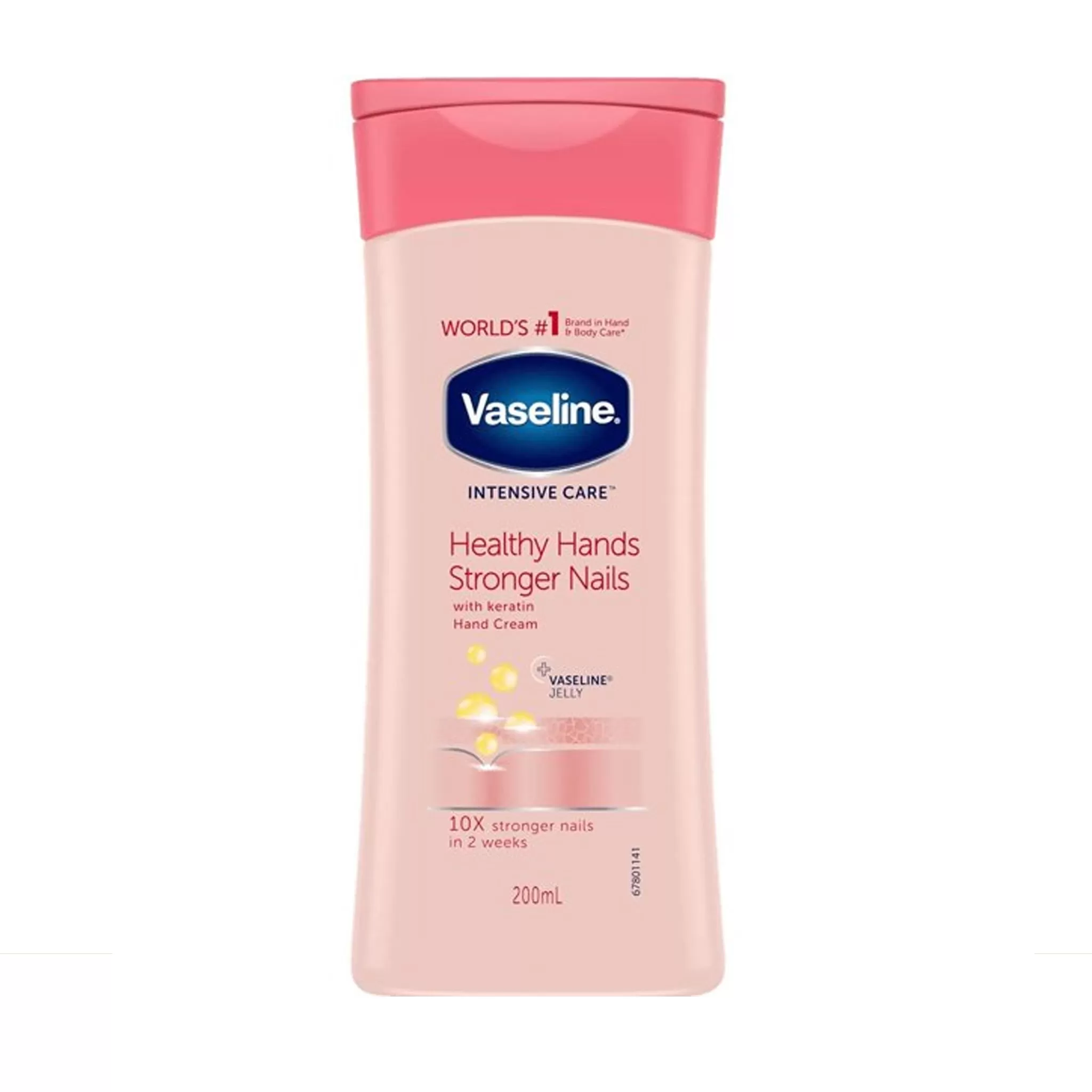 VASELINE - HEALTHY HANDS STRONGER NAIL HAND CREAM 200ML