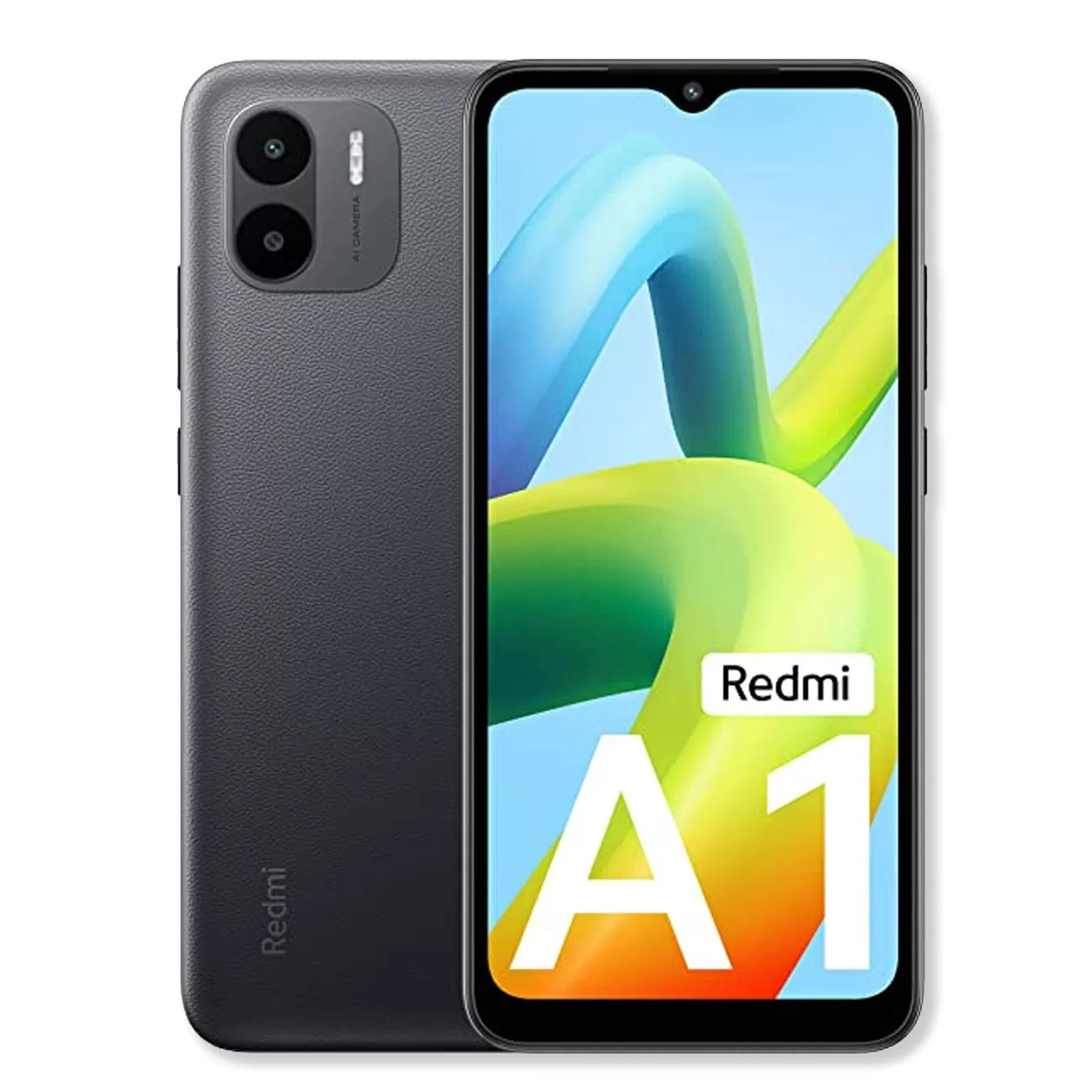 Redmi A1 (2GB RAM 32GB ROM)  Helio A22  5000 mAh Battery  8MP AI Dual Cam  Leather Texture Design  Android 12