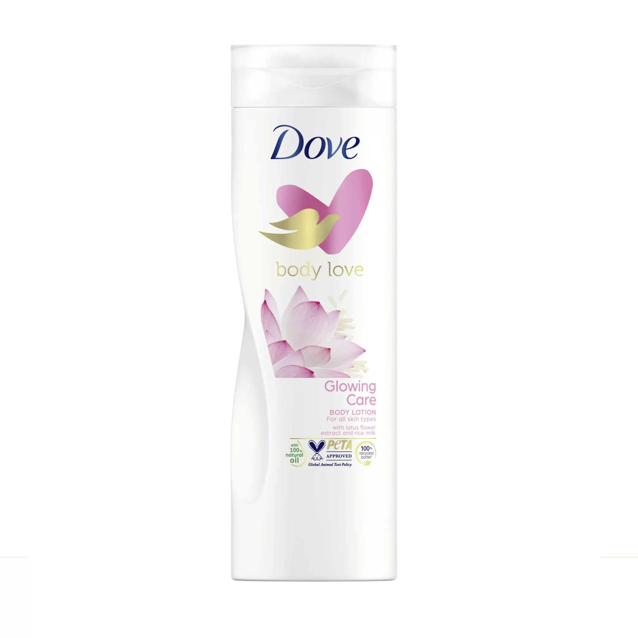 DOVE BODY LOTION LOTUS FLOWER EXTRACT & RICE MILK 400ML