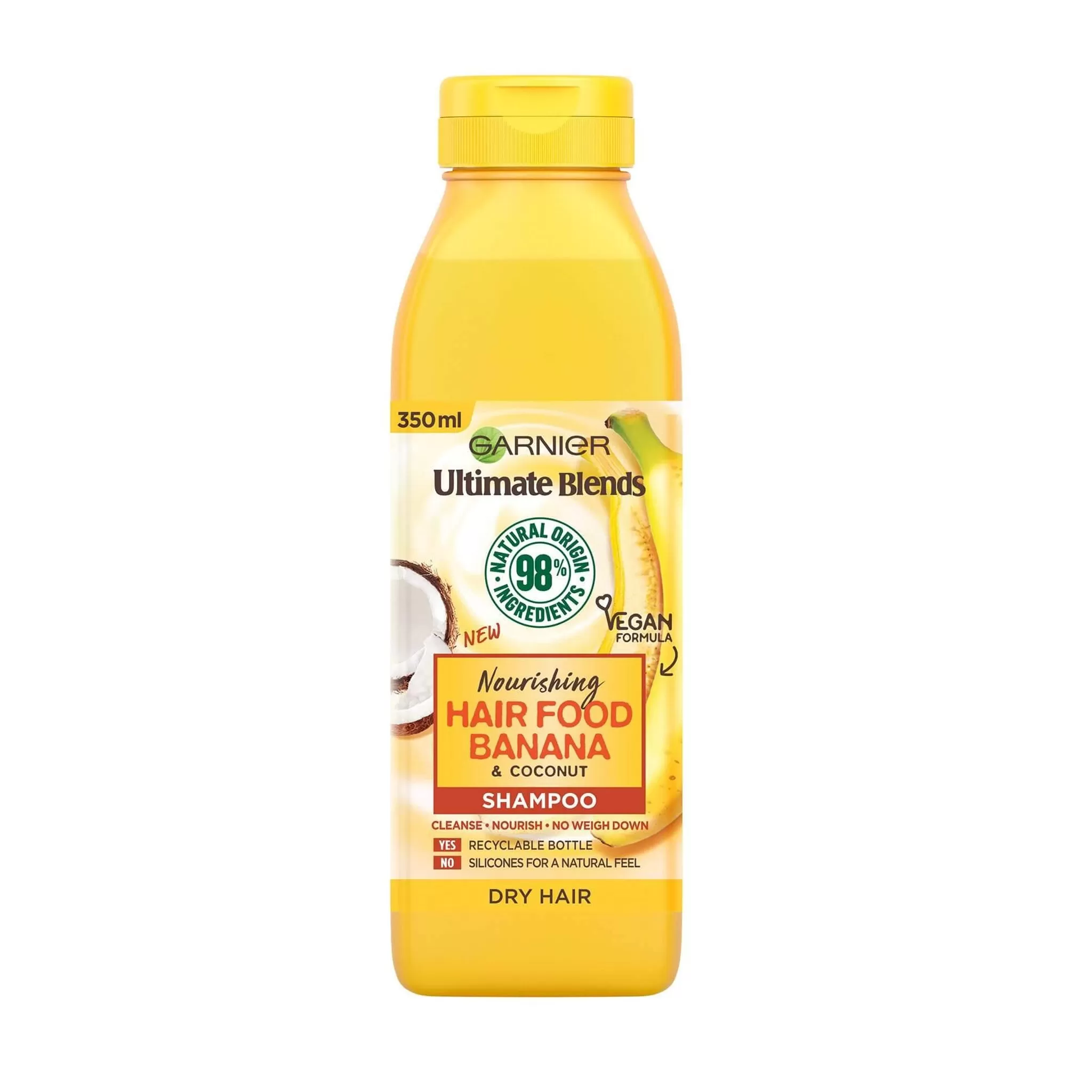 GARNIER - HAIR FOOD BANANA & COCONUT SHAMPOO - 350ML