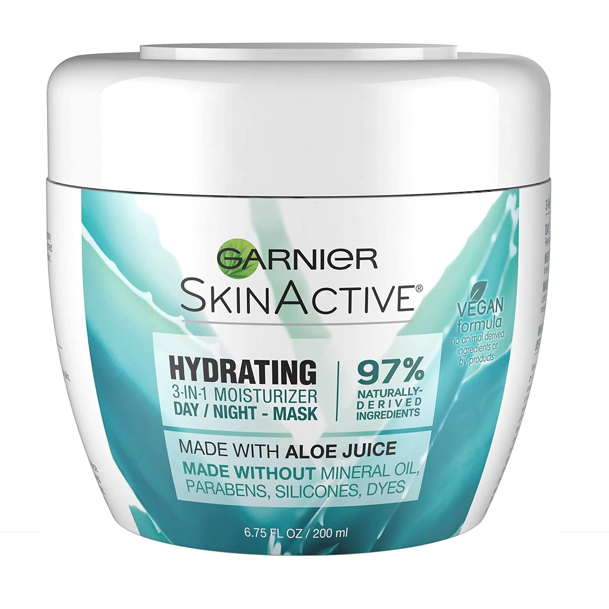 GARNIER HYDRATING 3IN1 MOISTURIZER DAY NIGHT MASK 200ML
