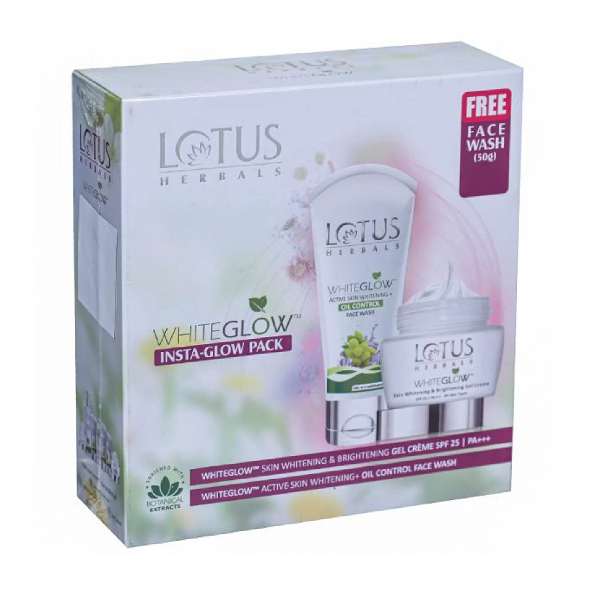 LOTUS HERBALS - WHITEGLOW INSTA-GLOW KIT