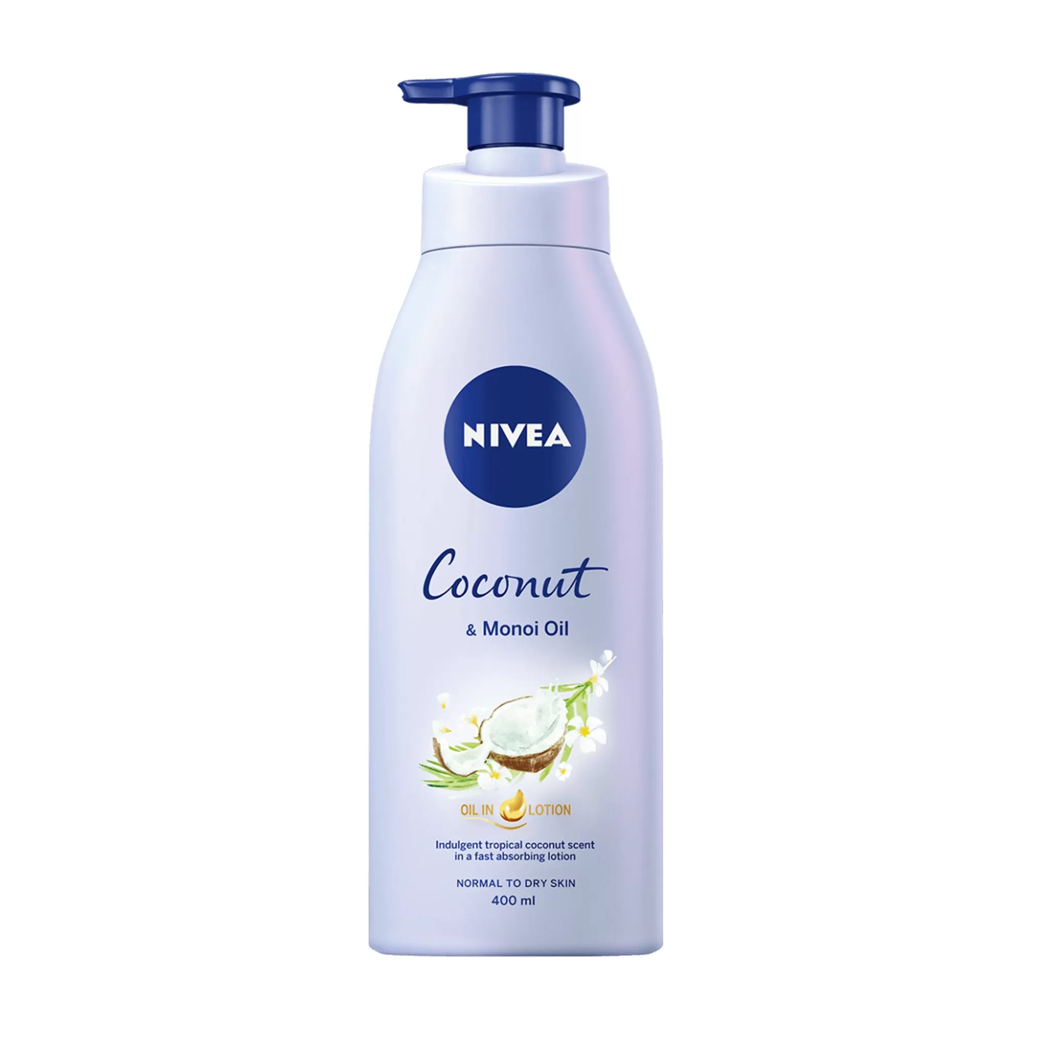 NIVEA - OIL IN LOTION WITH COCONUT & MONOI OIL - 400ML