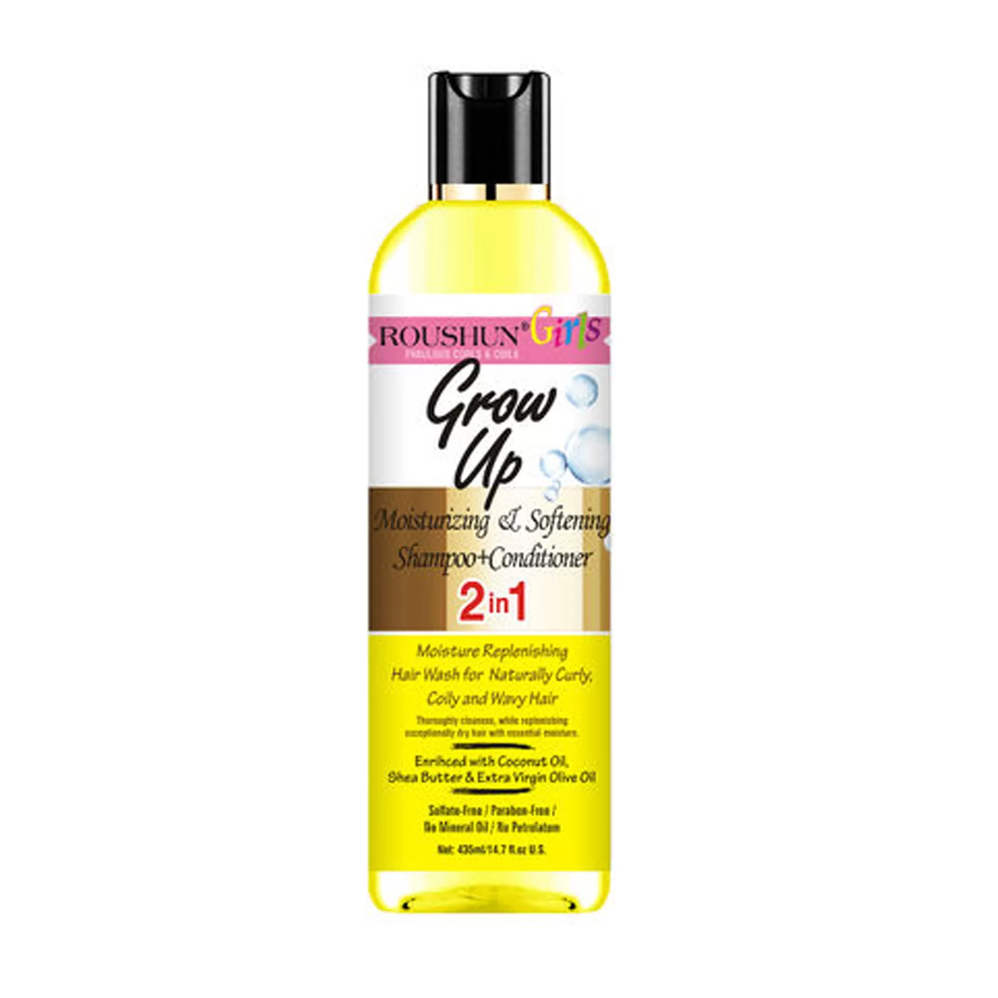 ROUSHUN - GROW UP SHAMPOO + CONDITIONER - 435ML