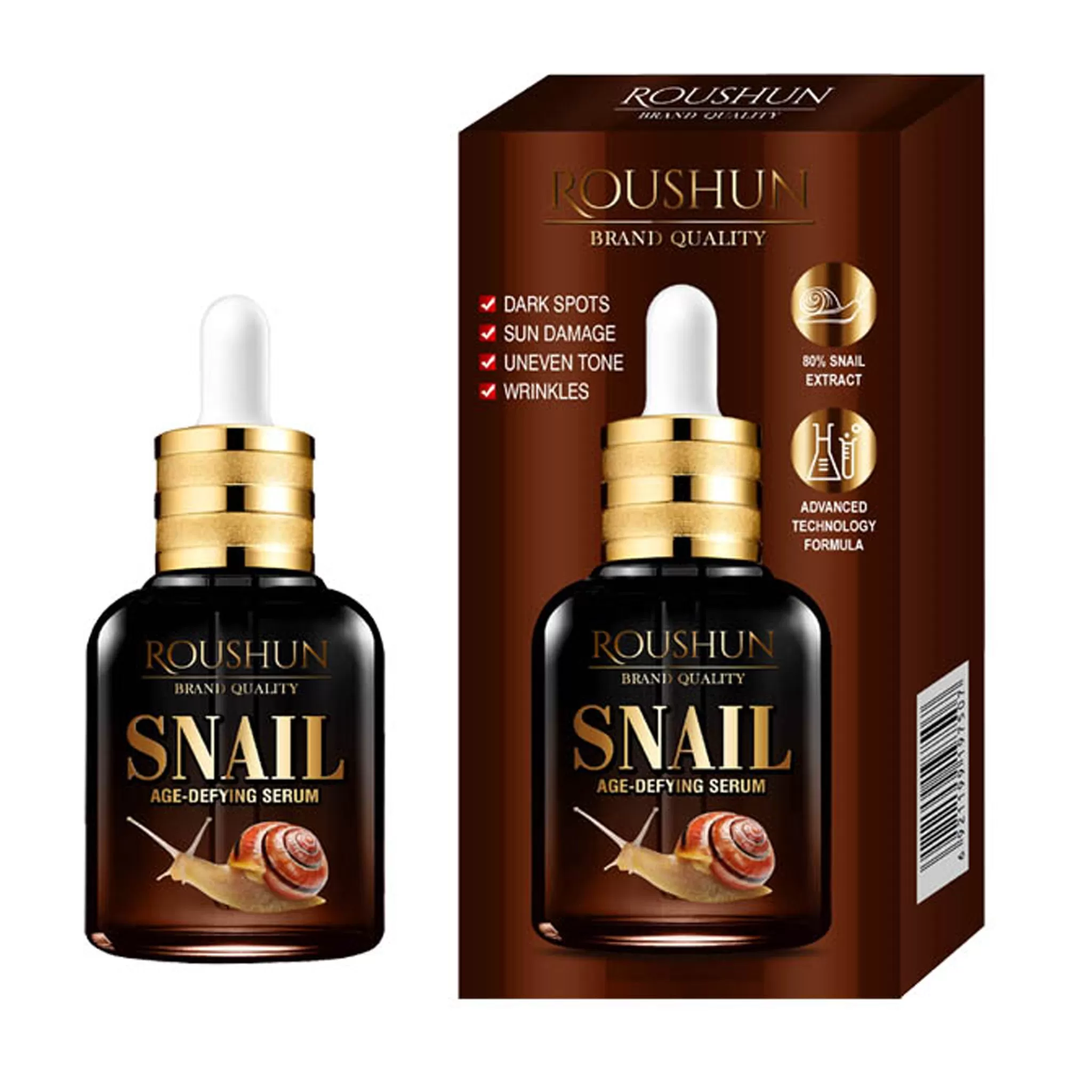 ROUSHUN - SNAIL AGE-DEFYING SERUM - 40ML