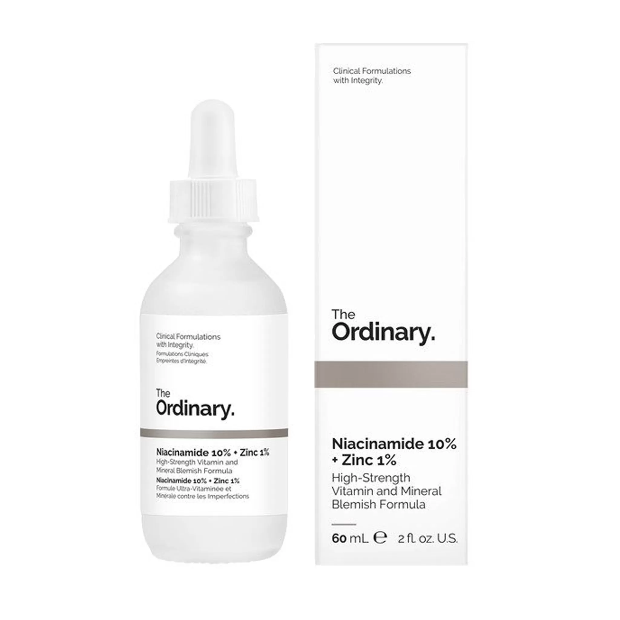 THE ORDINARY - NIACINAMIDE 10% + ZINC 1% - 60ML