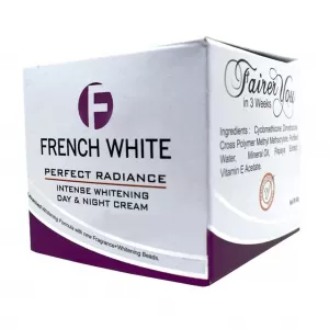 FRENCH WHITE - INTENSE WHITENING DAY & NIGHT CREAM - 48G