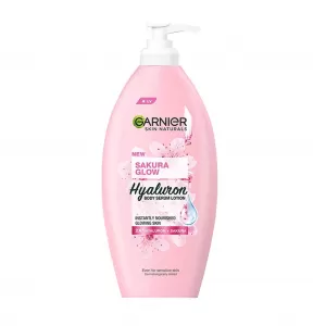 GARNIER - SAKURA GLOW HYALURON BODY SERUM LOTION - 400ML