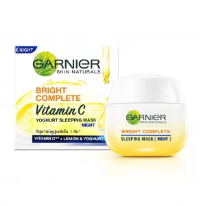 GARNIER - VITAMIN C YOGHURT NIGHT SLEEPING MASK - 50ML