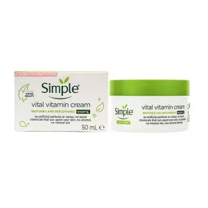 SIMPLE - KIND TO SKIN VITAL VITAMIN NIGHT CREAM - 50ML
