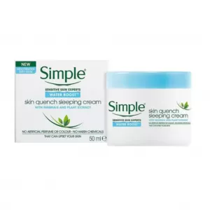 SIMPLE - WATER BOOST SKIN QUENCH SLEEPING CREAM - 50ML