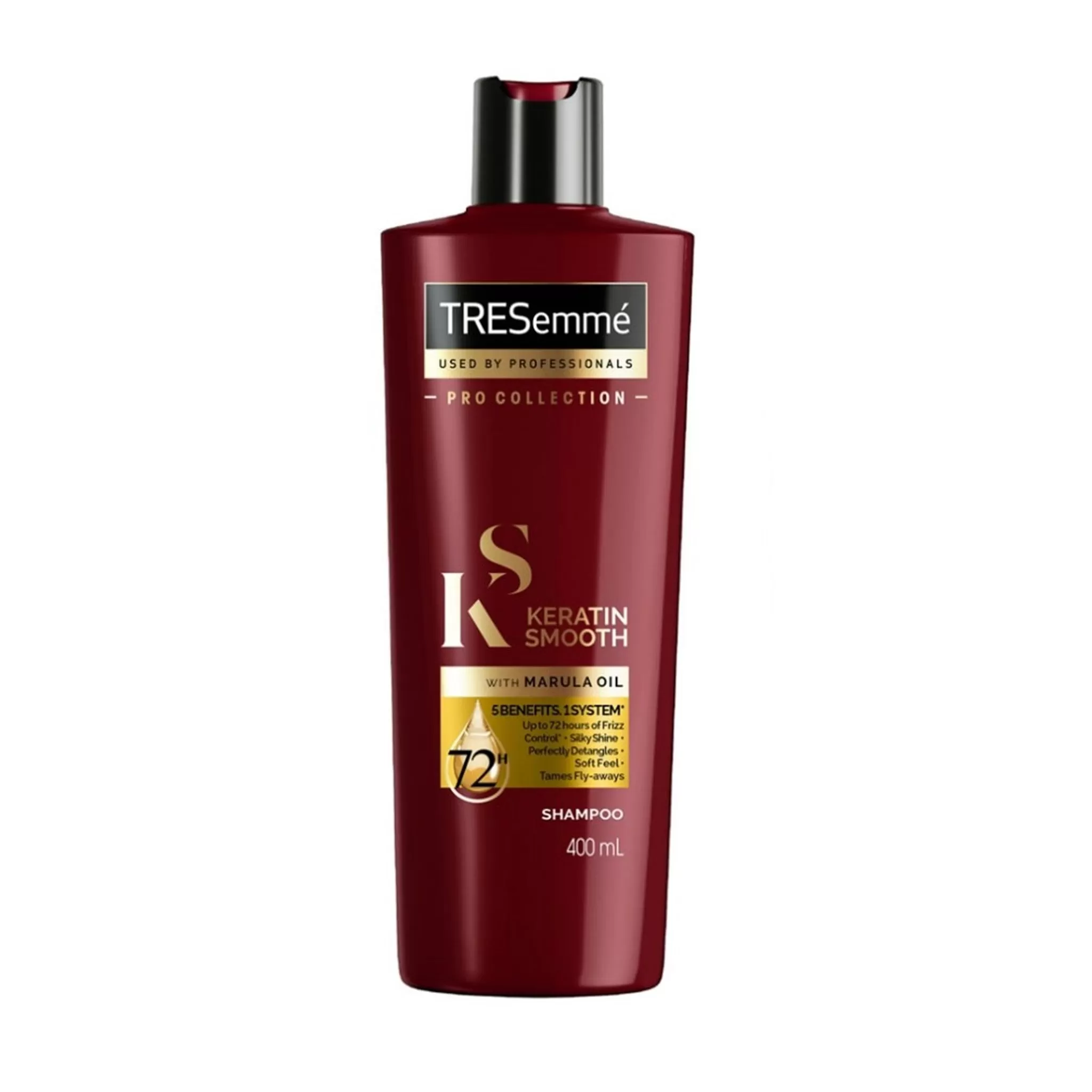 TRESEMME - KERATIN SMOOTH SHAMPOO WITH MARULA OIL 400ML