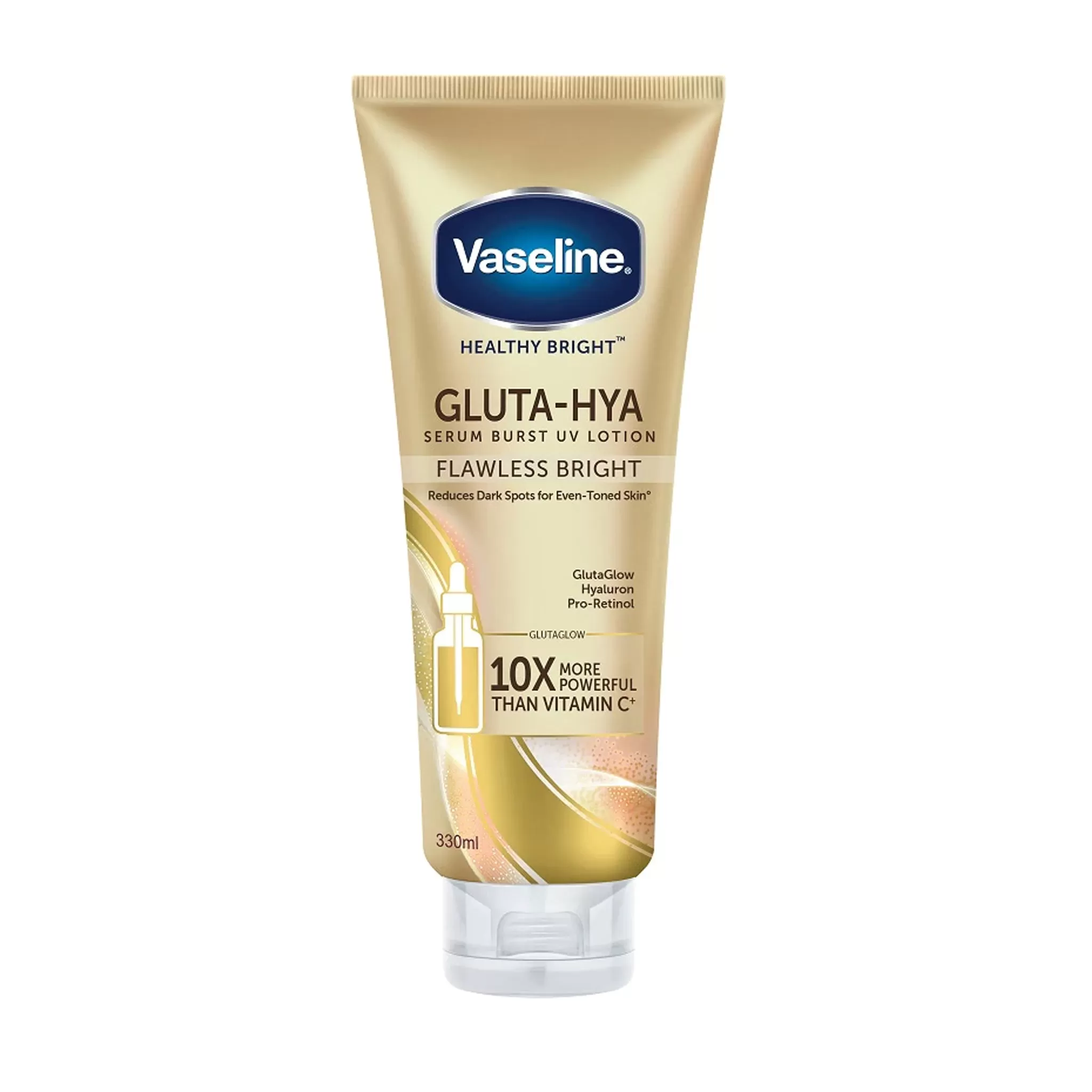 VASELINE - GLUTA-HYA SERUM BURST UV LOTION - 330ML