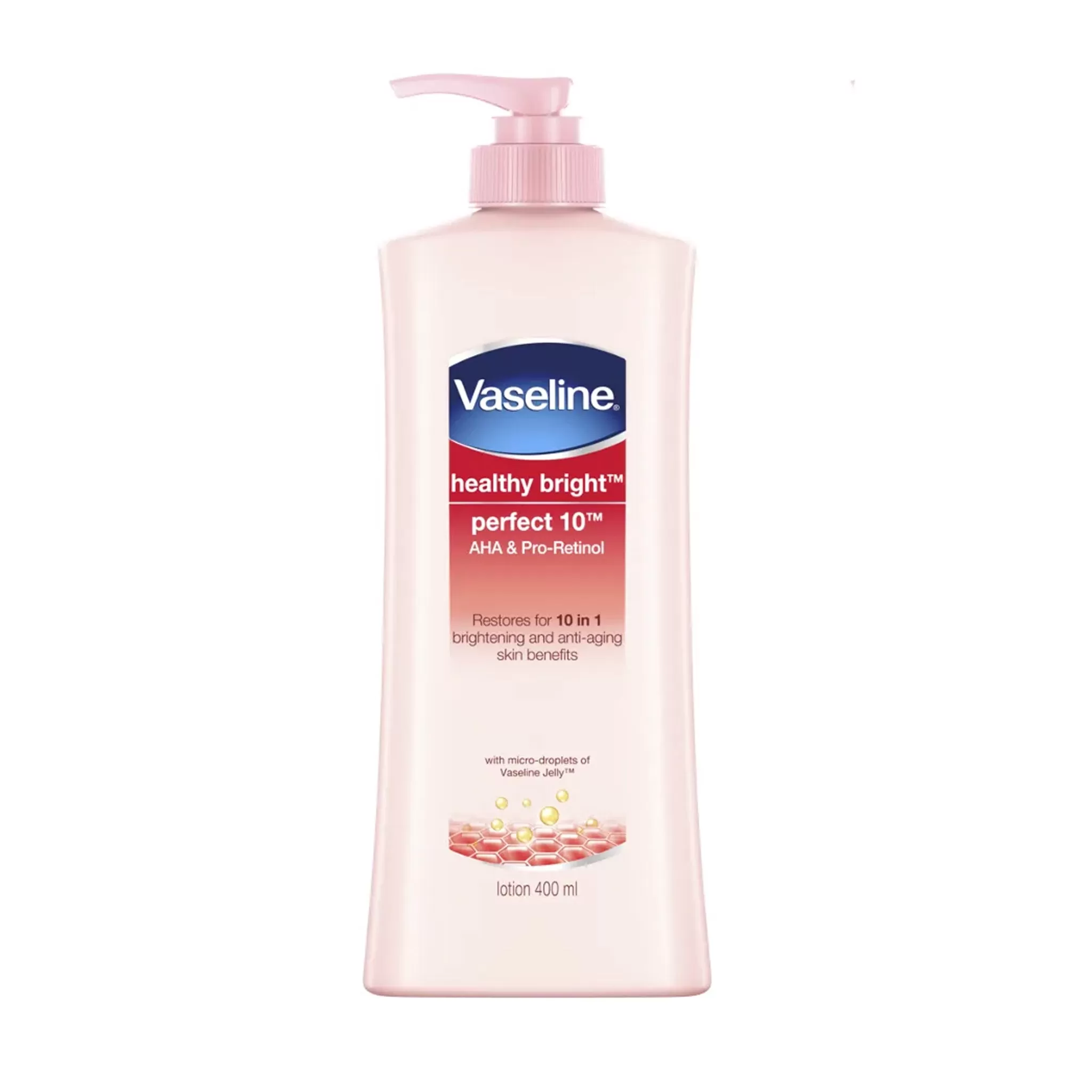 VASELINE - PERFECT 10 AHA & PRO-RETINOL LOTION - 400ML